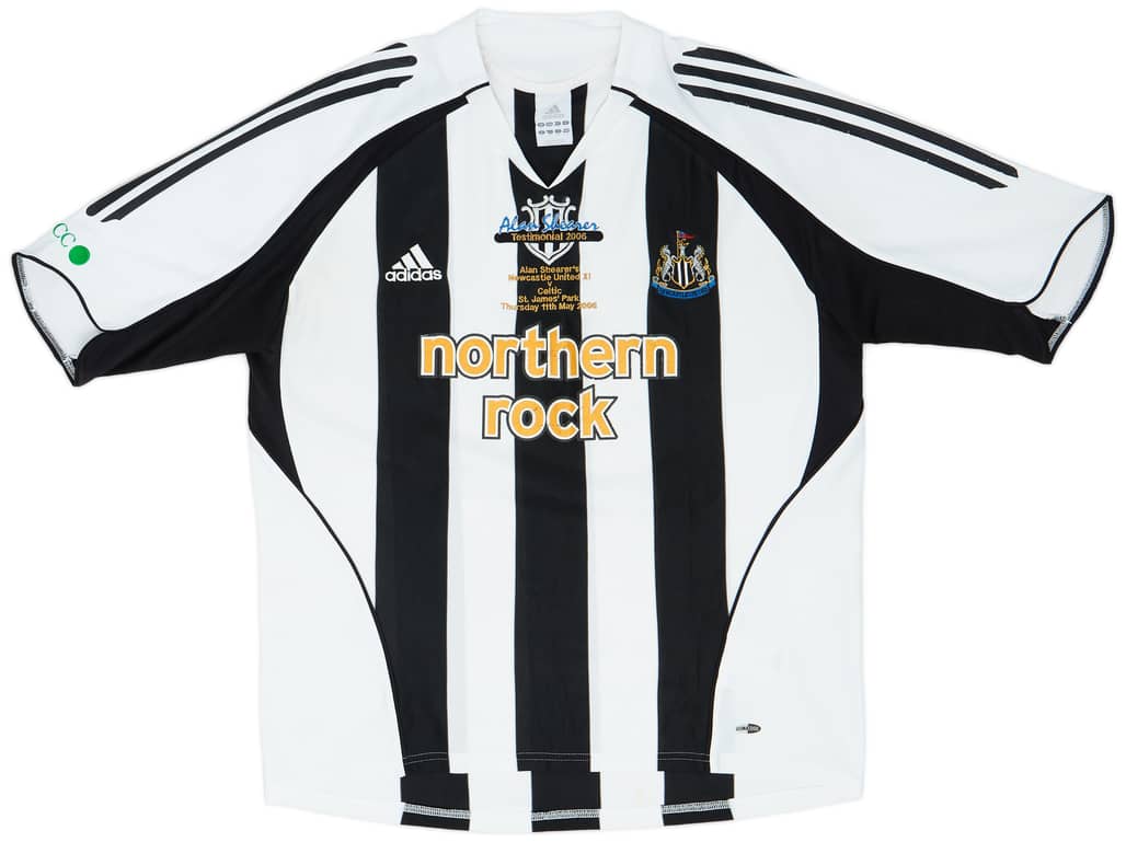 2006 Newcastle 'Alan Shearer Testimonial' Home Shirt - 7/10 - (L)