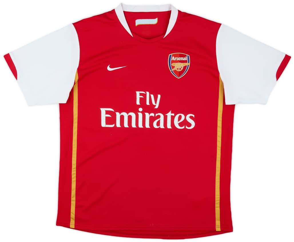 2006-08 Arsenal Home Shirt - 5/10 - (L)