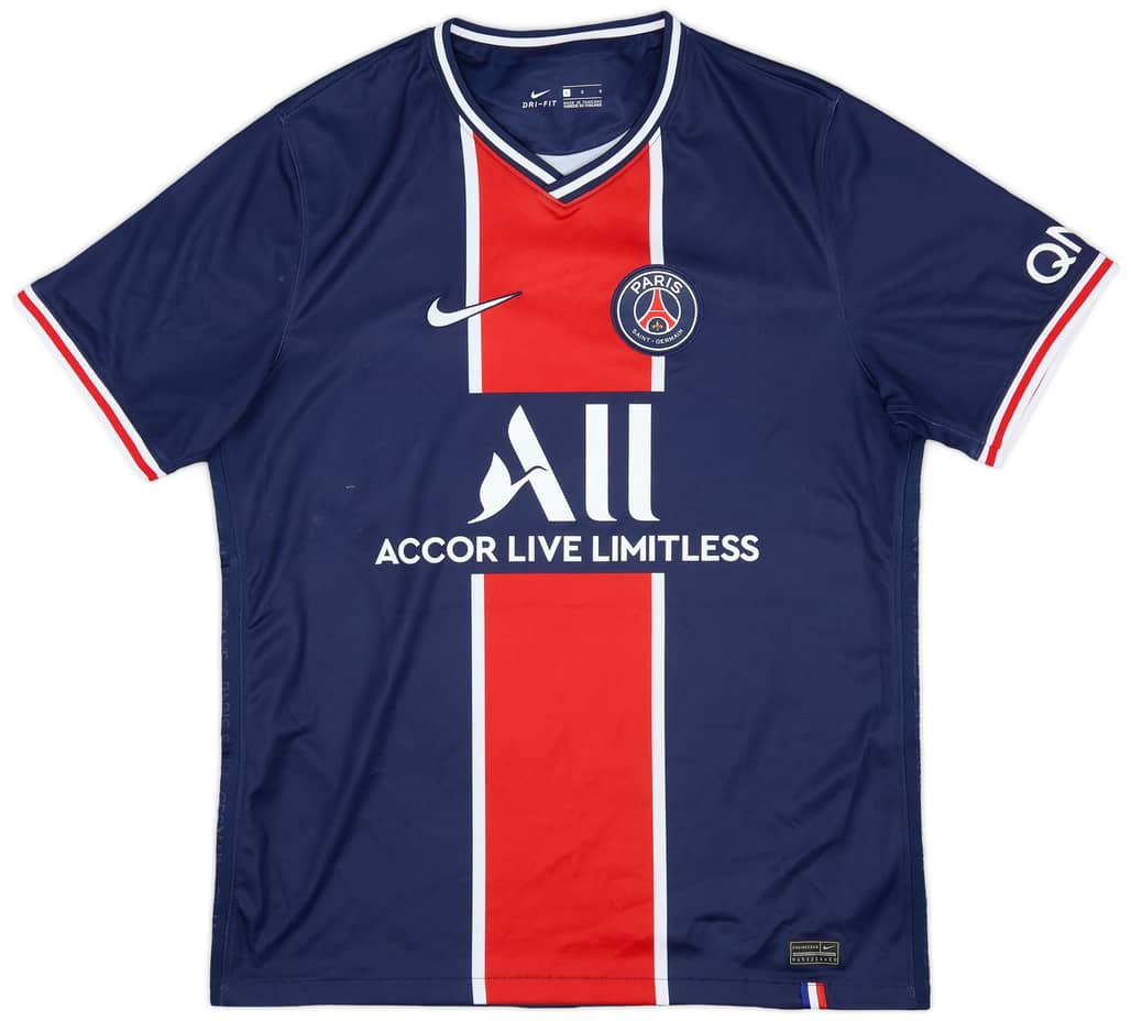 2020-21 Paris Saint-Germain Home Shirt - 6/10 - (L)