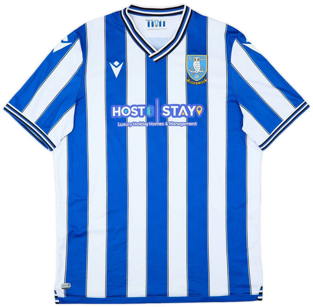 2022-23 Sheffield Wednesday Home Shirt - 8/10 - (3XL)