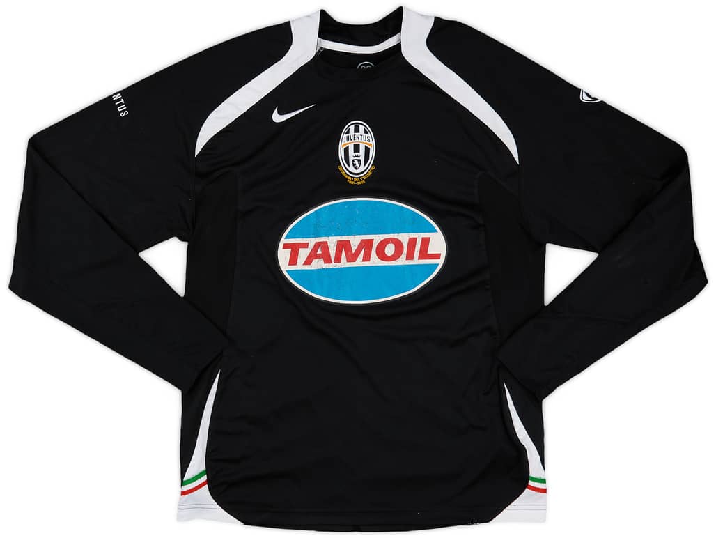 2005-06 Juventus Nike Training L/S Shirt - 6/10 - (M)