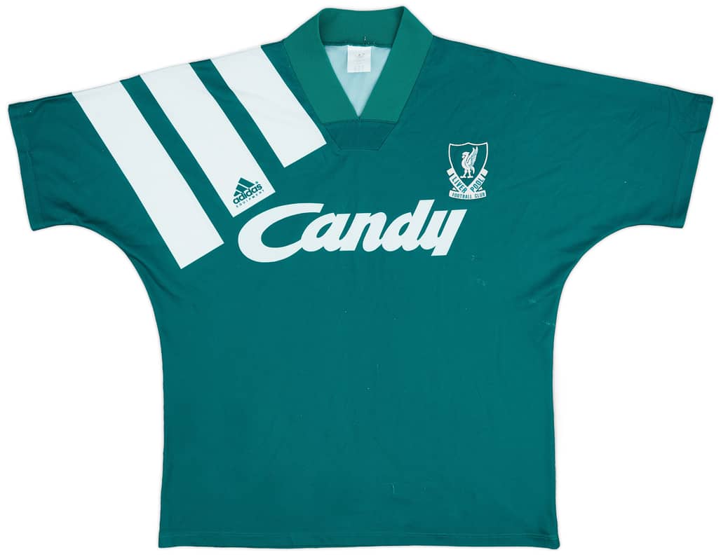 1991-92 Liverpool Away Shirt - 6/10 - (M/L)