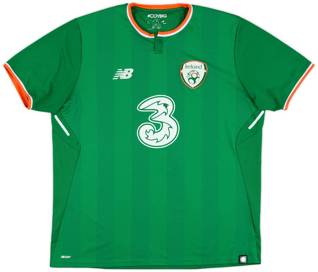 2017-18 Ireland Home Shirt - 5/10 - (XL)