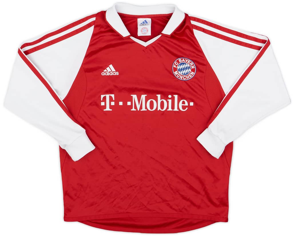 2003-04 Bayern Munich Home Shirt - 9/10 - (M.Boys)