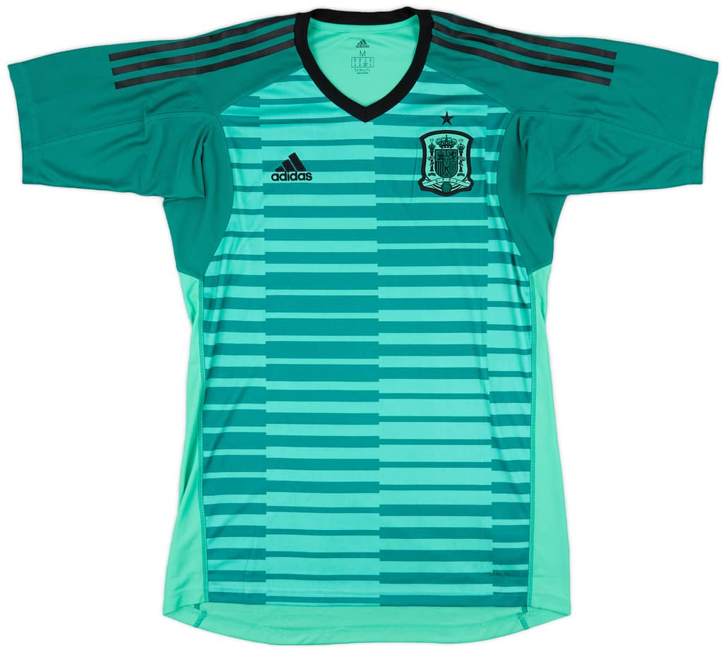 2018-19 Spain S/S GK Shirt - 9/10 - (M)
