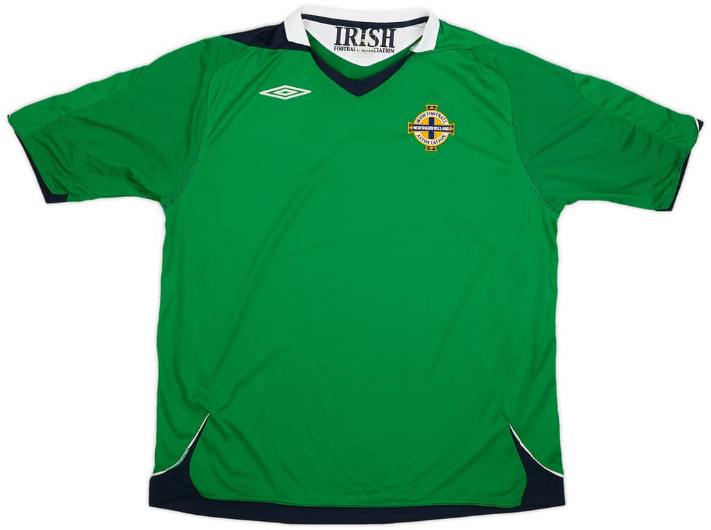 2006-08 Northern Ireland Home Shirt - 9/10 - (XXL)