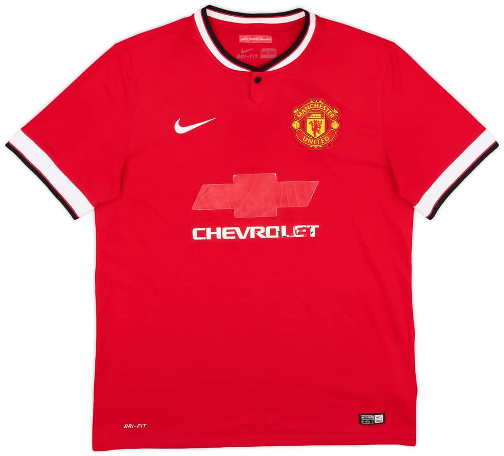 2014-15 Manchester United Home Shirt - 4/10 - (L)