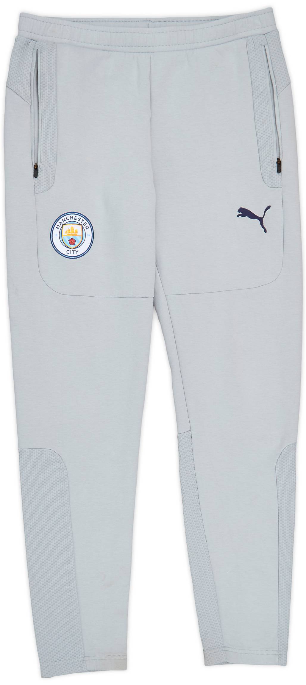 2021-22 Manchester City Puma Track Pants/Bottoms - 7/10 - (L)