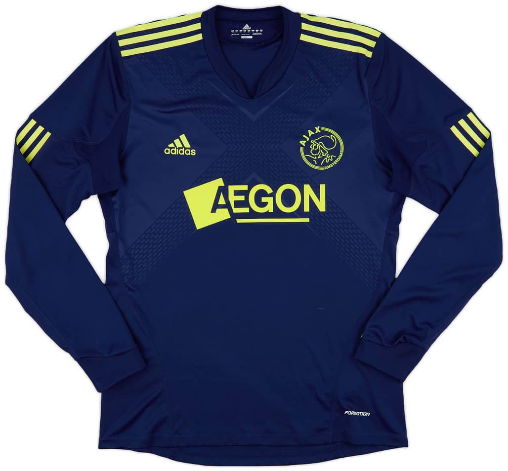 2010-11 Ajax Player Issue Away L/S Shirt - 8/10 - (L)