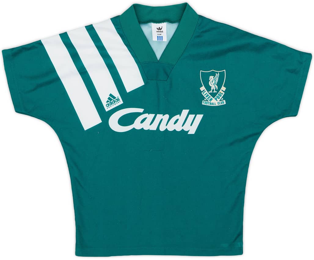 1991-92 Liverpool Away Shirt - 6/10 - (S.Boys)
