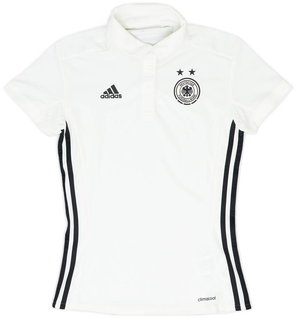 2017 Germany Women's Home Shirt - 9/10 - (Women's XXS)