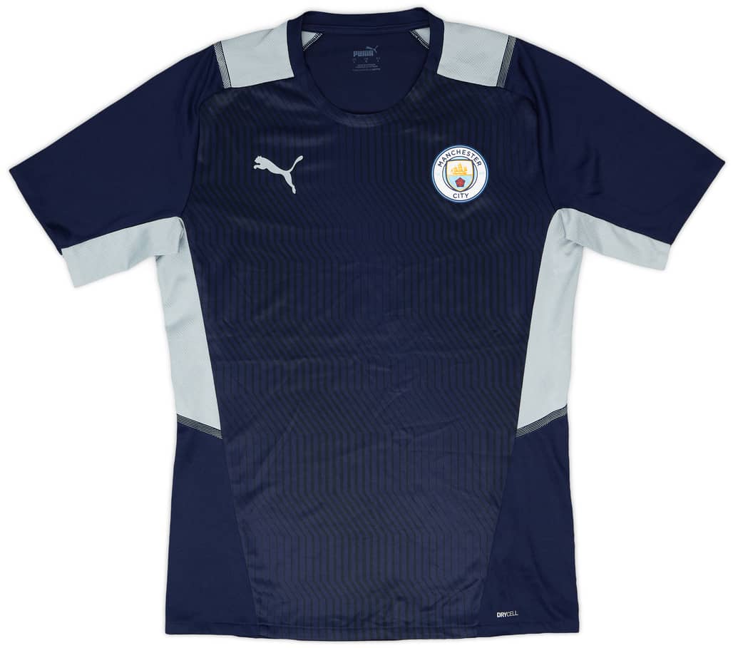 2021-22 Manchester City Puma Training Shirt - 9/10 - (L)