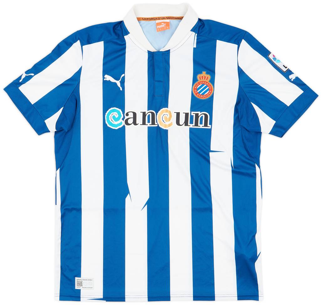 2012-13 Espanyol Home Shirt - 7/10 - (XL)