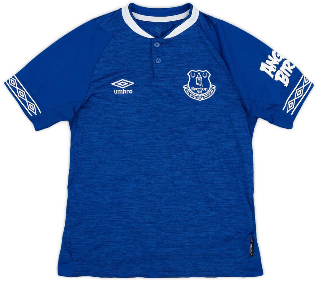 2018-19 Everton Home Shirt - 8/10 - (M.Boys)