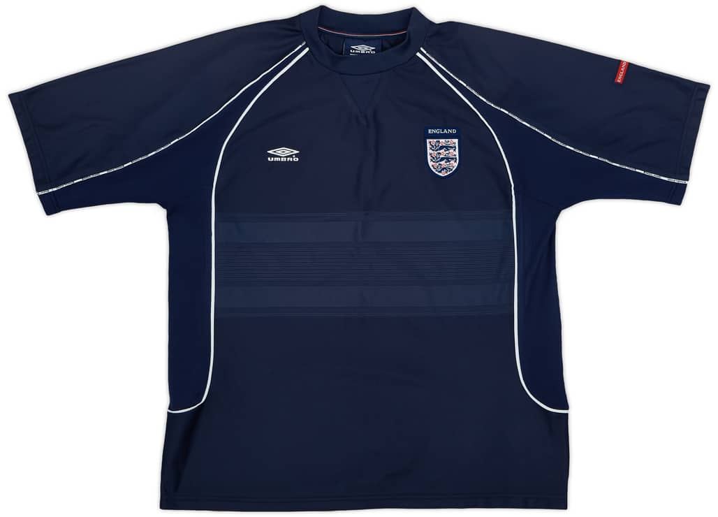 2002-04 England Umbro Training Shirt - 8/10 - (L)