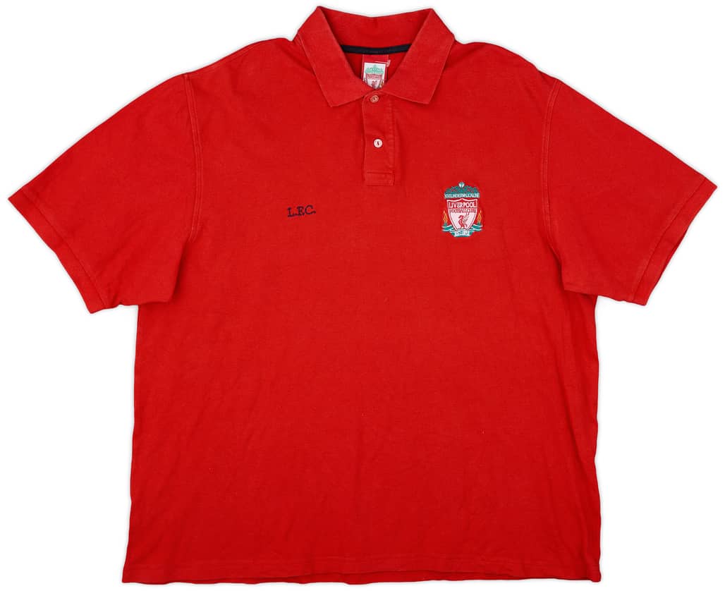 2000-01 Liverpool Polo Shirt - 8/10 - (XL)