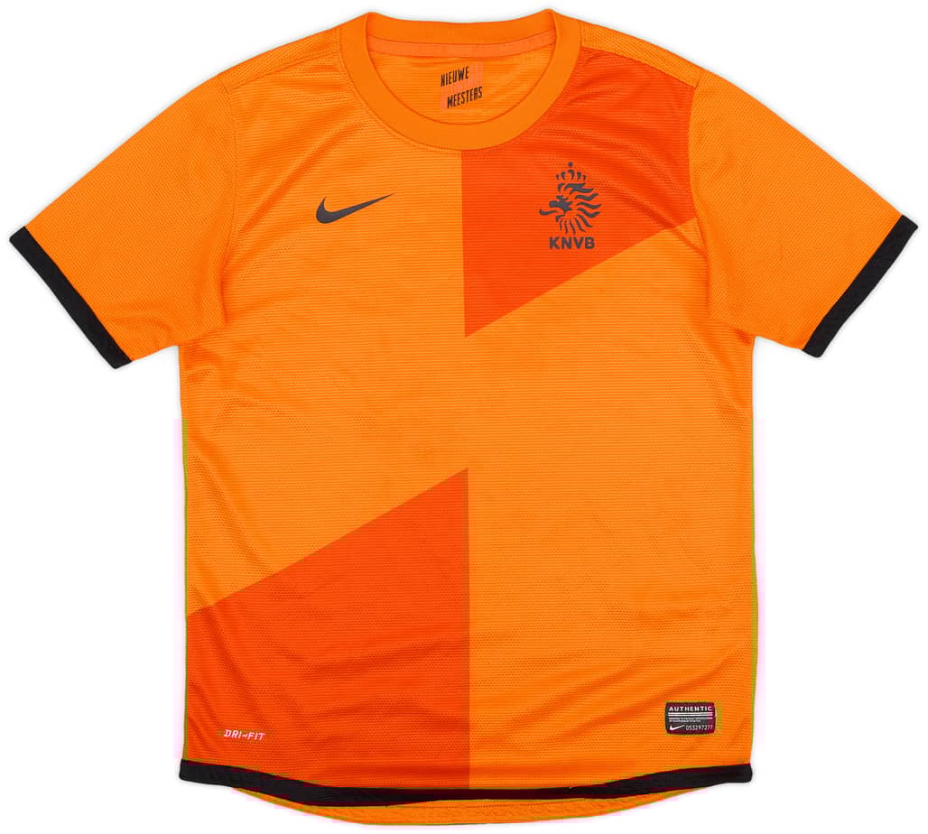 2012-13 Netherlands Home Shirt - 8/10 - (L.Boys)