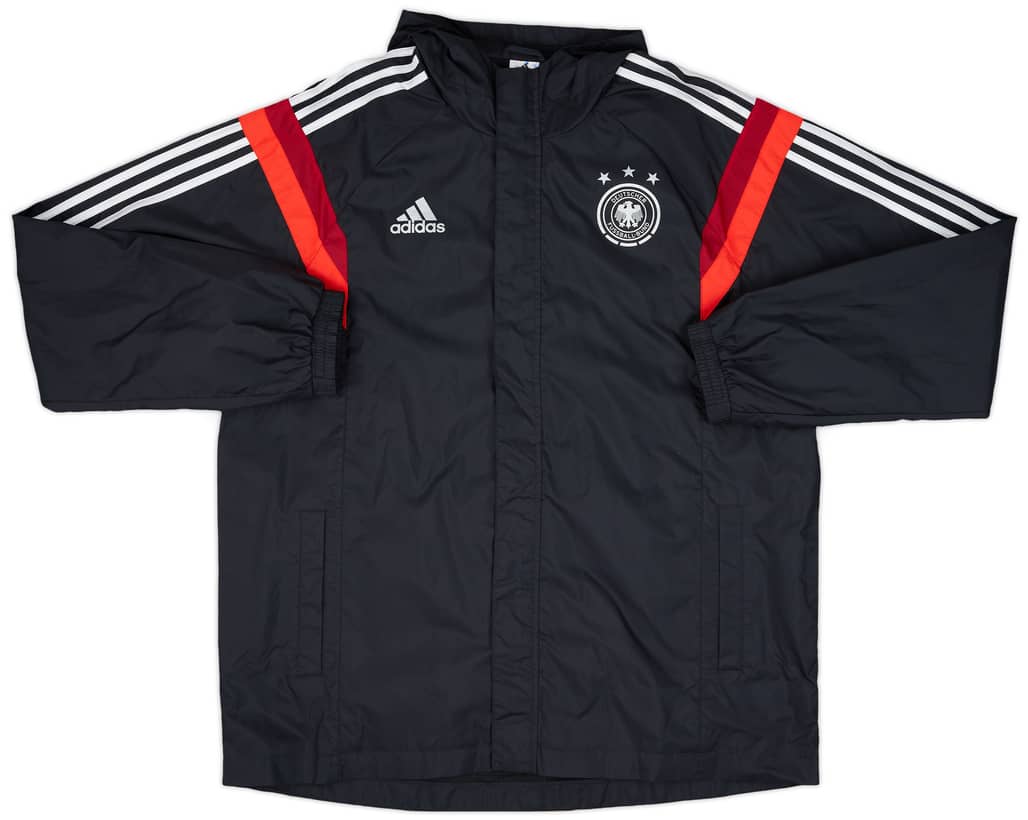 2013-14 Germany adidas Hooded Rain Jacket - 8/10 - (XL)