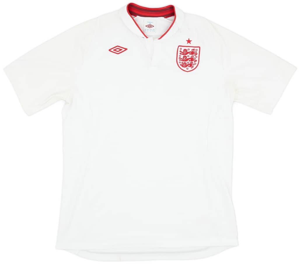 2012-13 England Home Shirt - 4/10 - (L)