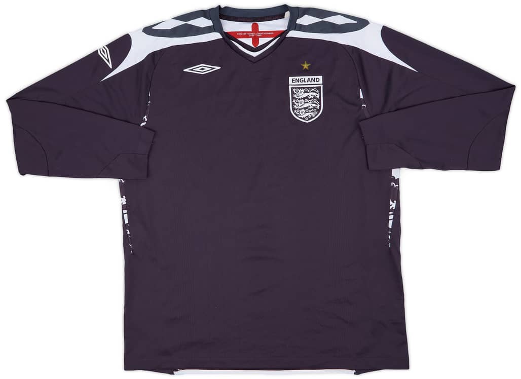 2007-09 England GK Shirt - 8/10 - (XL)