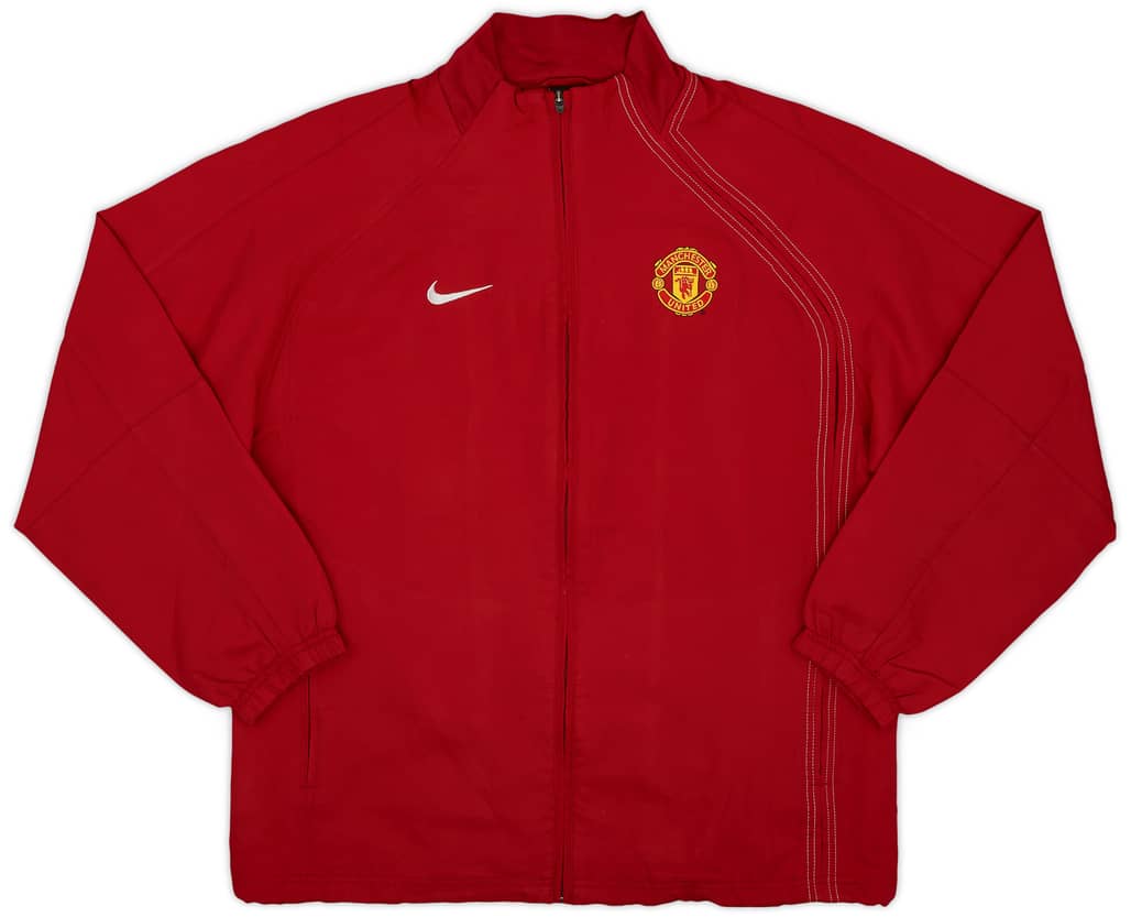 2004-05 Manchester United Nike Track Jacket - 9/10 - (L)