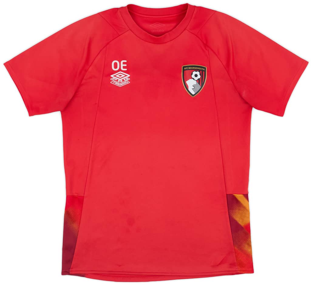 2022-23 Bournemouth Umbro Staff Issue Training Shirt OE - 8/10 - (S)