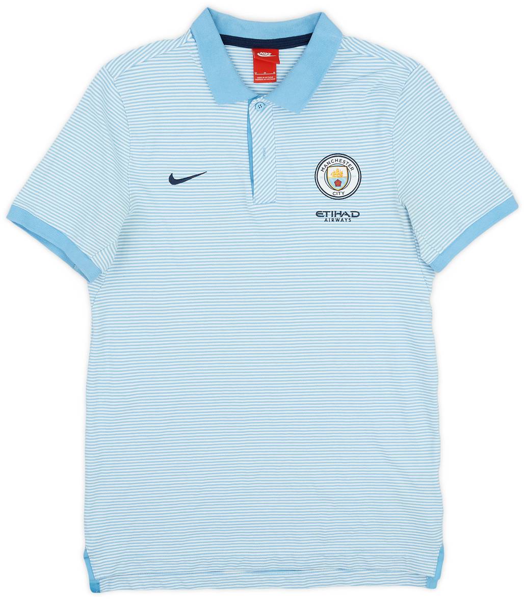 2016-17 Manchester City Nike Polo Shirt - 10/10 - (M)