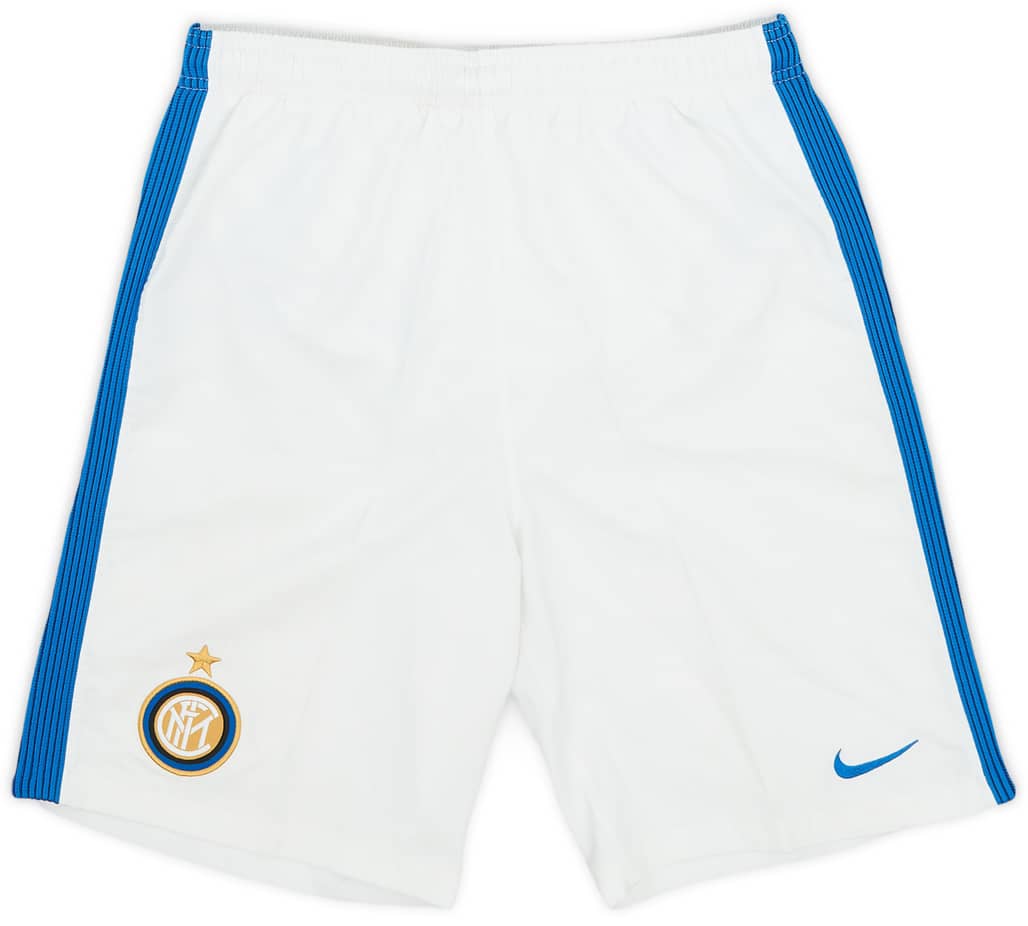 2013-14 Inter Milan Away Shorts - 9/10 - (XL.Boys)
