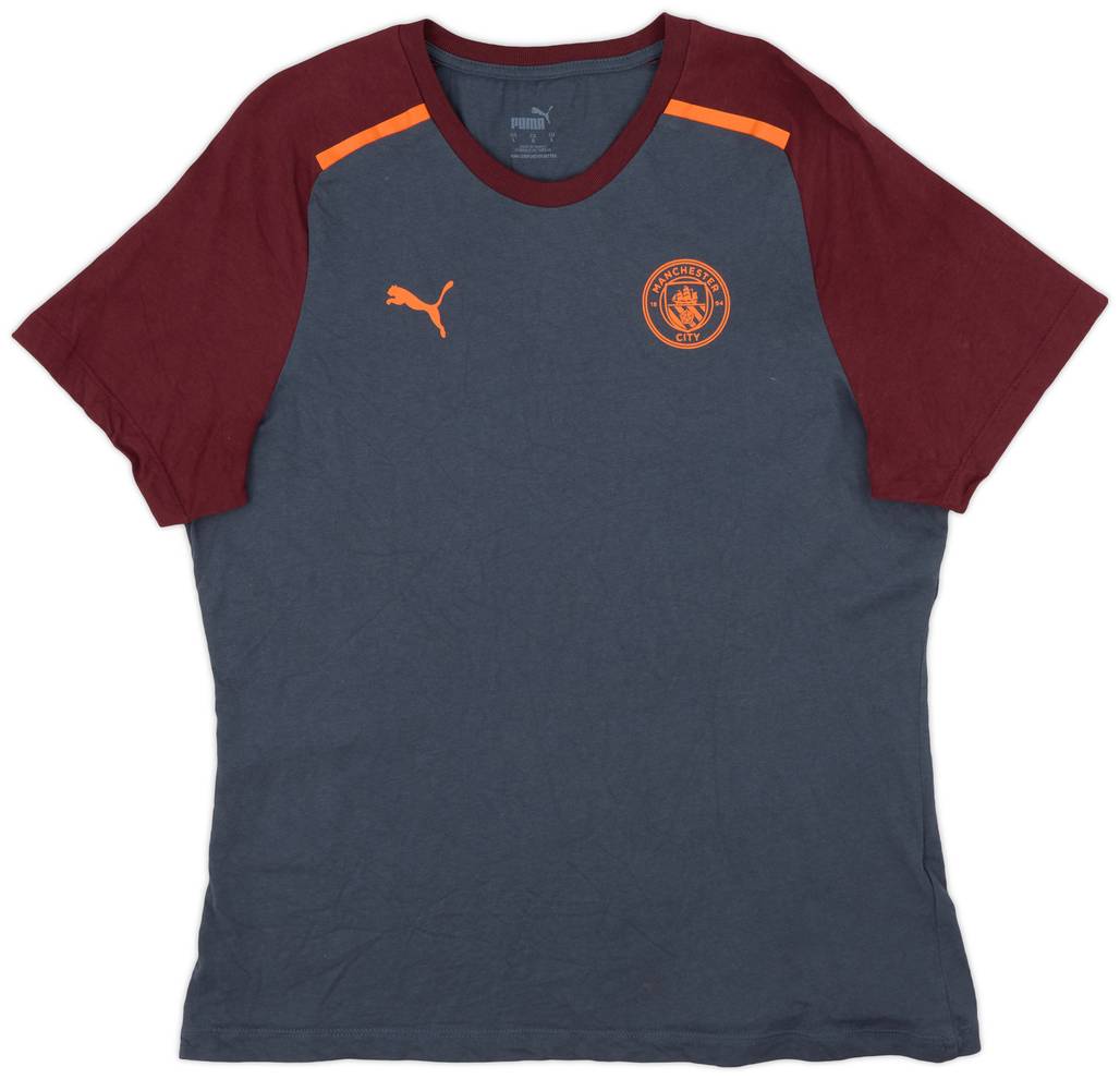 2023-24 Manchester City Puma Leisure Tee - 9/10 - (L)