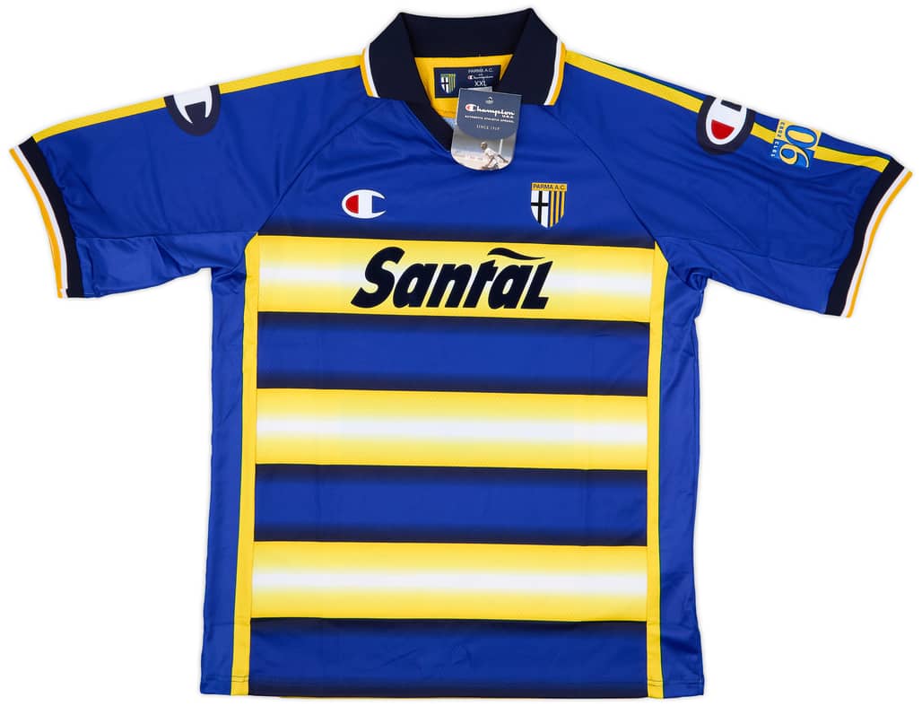 代引き手数料無料 2003-04 Parma '90 Years' Home Shirt (XXL) ウェア