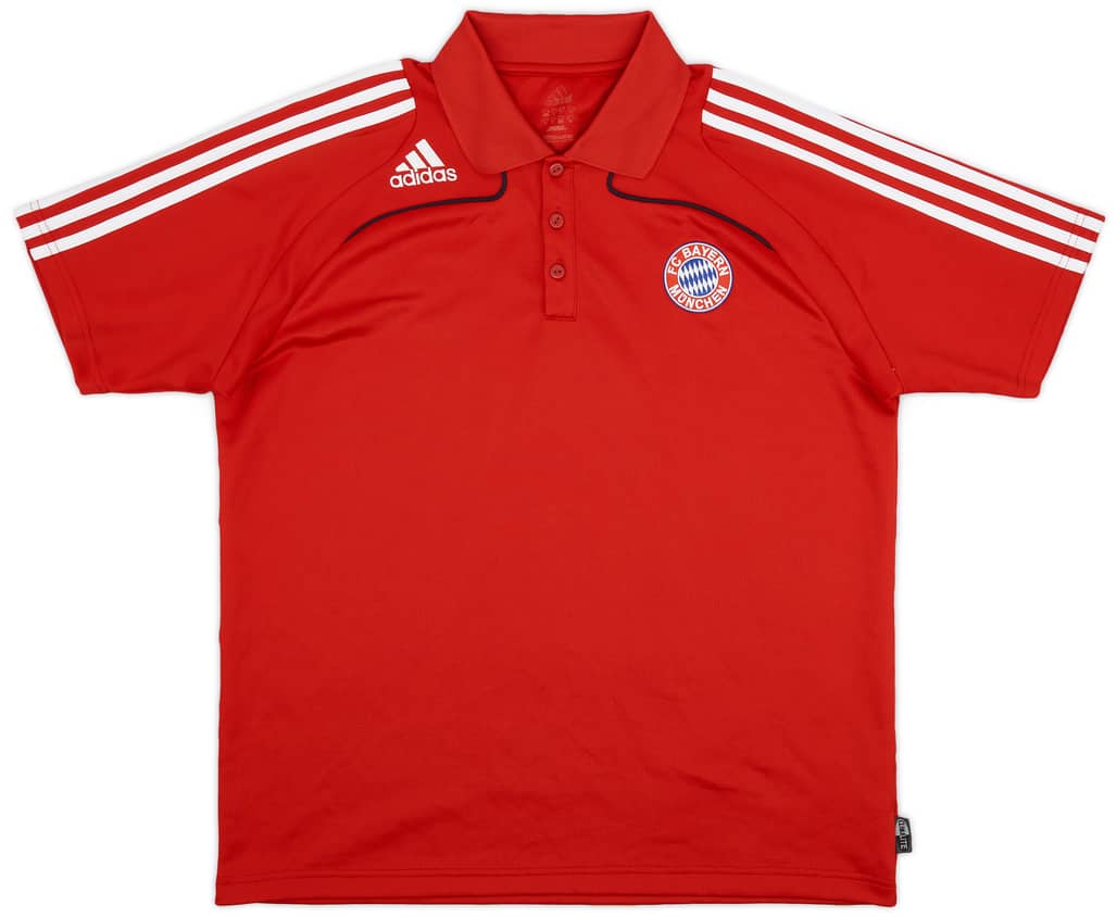 2008-09 Bayern Munich adidas Polo Shirt - 8/10 - (XL)