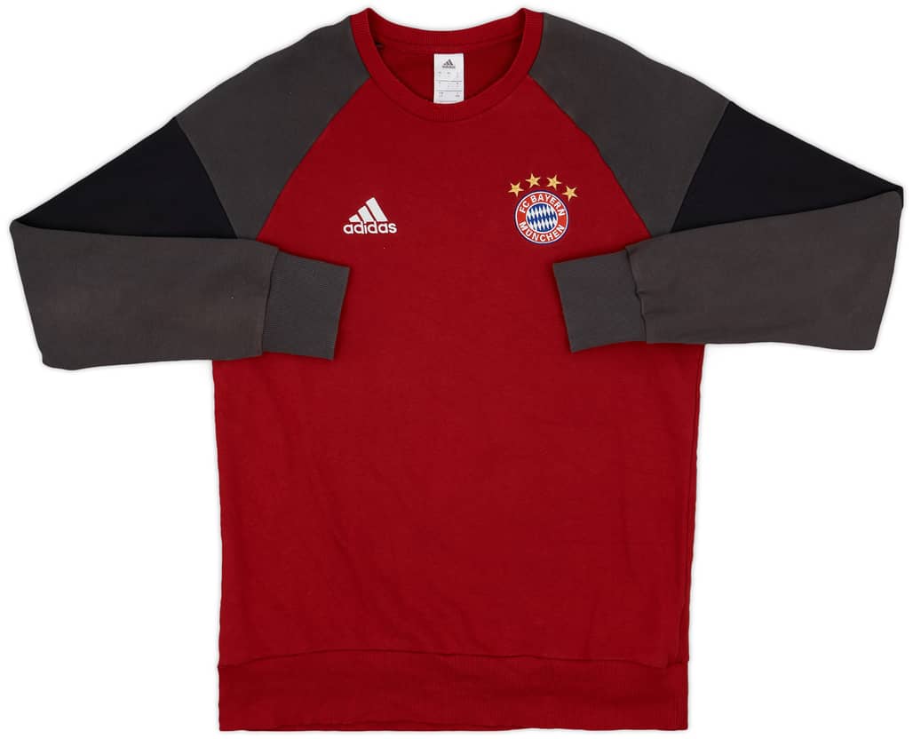 2016-17 Bayern Munich adidas Sweat Top - 8/10 - (L)