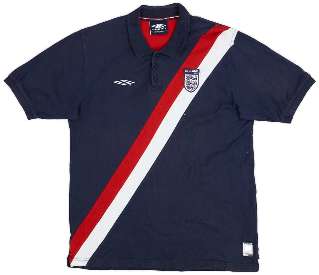 2002-04 England Umbro Training Shirt - 8/10 - (L)