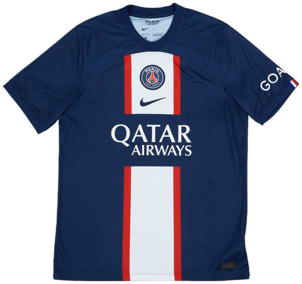 2022-23 Paris Saint-Germain Home Shirt - 7/10 - (L)