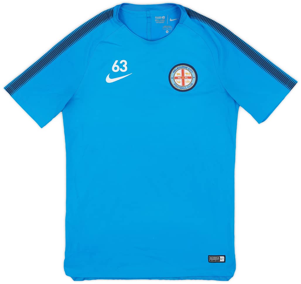 2016-17 Melbourne City Nike Player Issue Training Shirt #63 - 8/10 - (M)