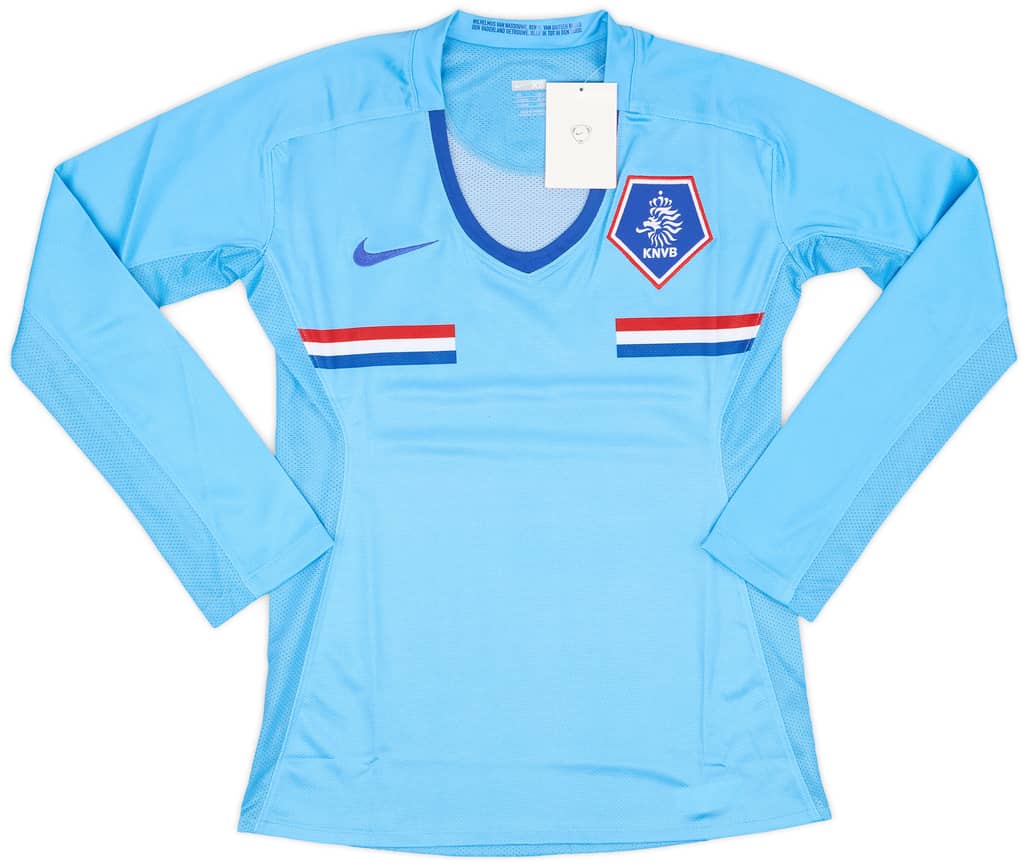 2008-10 Netherlands Player Issue Away L/S Shirt (Women's XS)