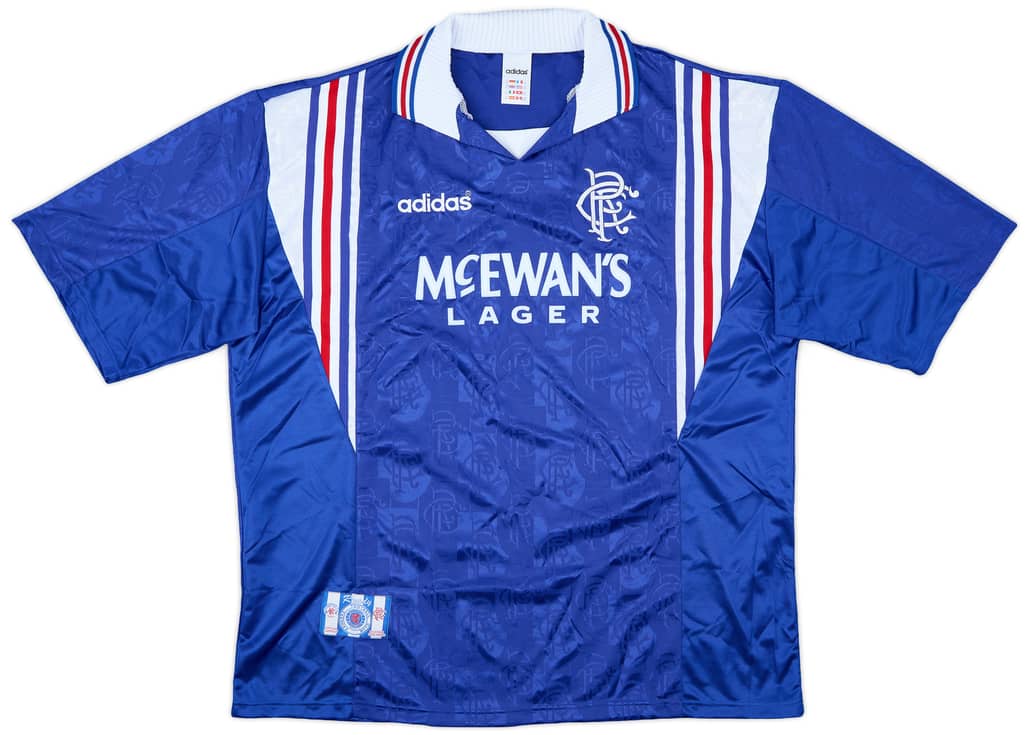 1996-97 Rangers Home Shirt - 9/10 - (XXL)