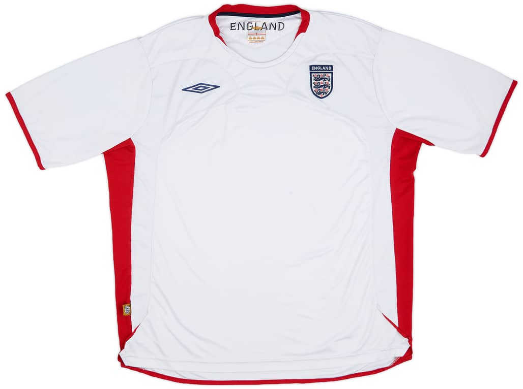 2005-06 England Umbro Training Shirt - 6/10 - (XXL)