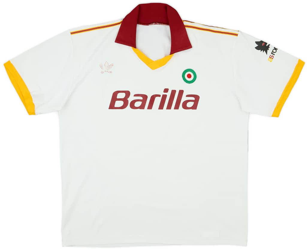 1991-92 Roma Away Shirt - 5/10 - (XL)