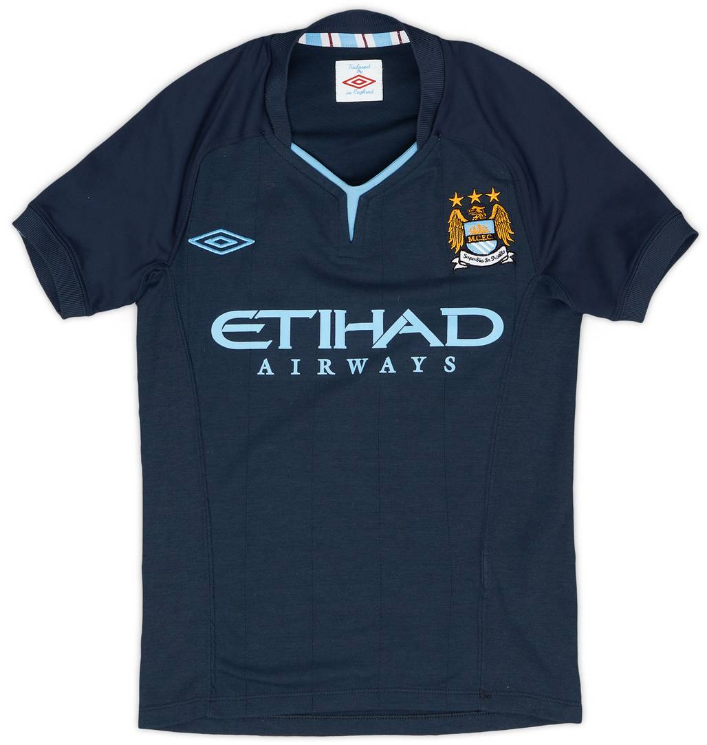2010-12 Manchester City Away Shirt - 9/10 - (6-7 Years)