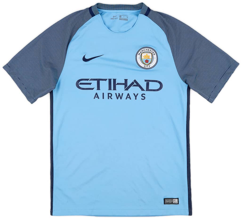 2016-17 Manchester City Home Shirt - 5/10 - (S)