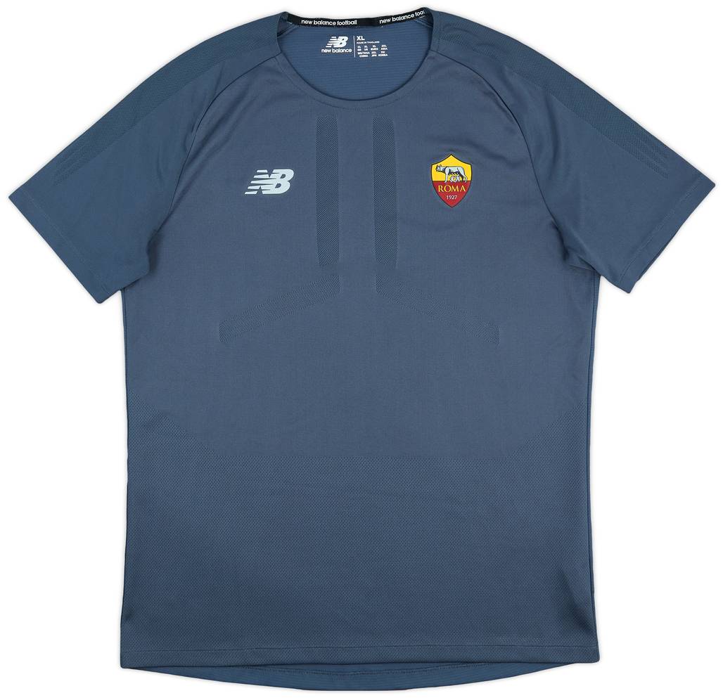 2021-22 Roma New Balance Training Shirt - 8/10 - (XL)