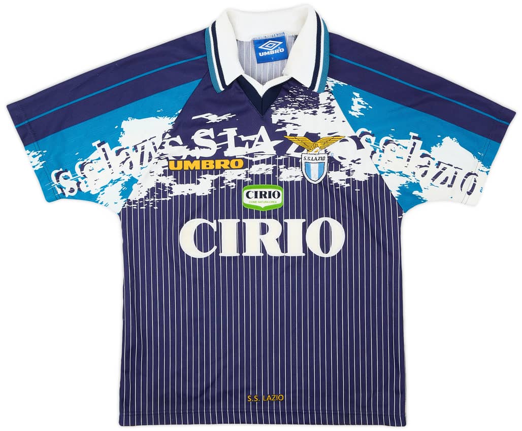 1996-98 Lazio Away Shirt - 8/10 - (Y)