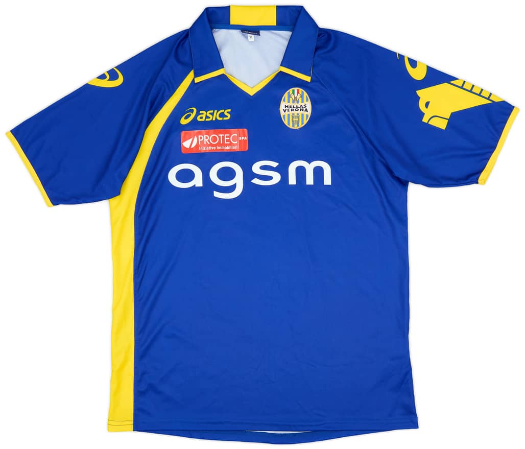 2011-12 Hellas Verona Home Shirt - 9/10 - (XL)