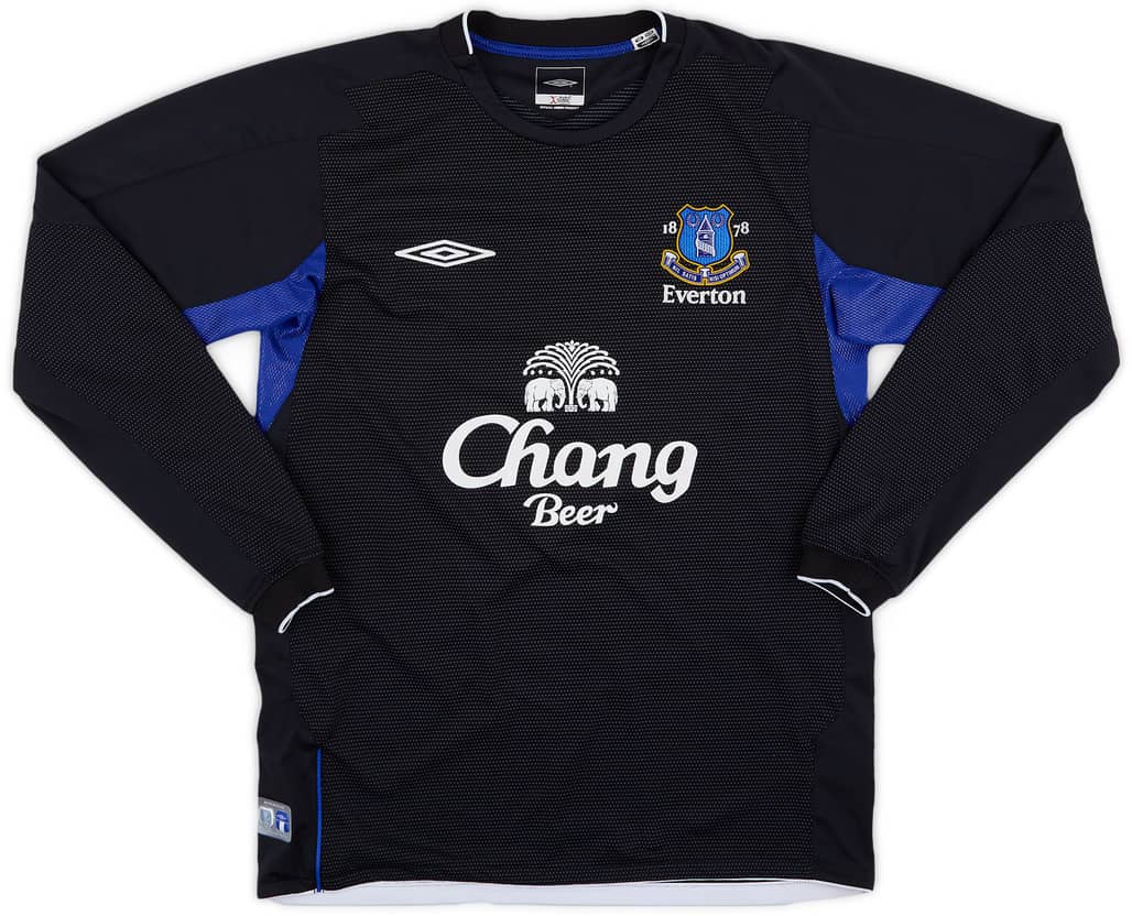 2004-05 Everton Third L/S Shirt - 8/10 - (S)