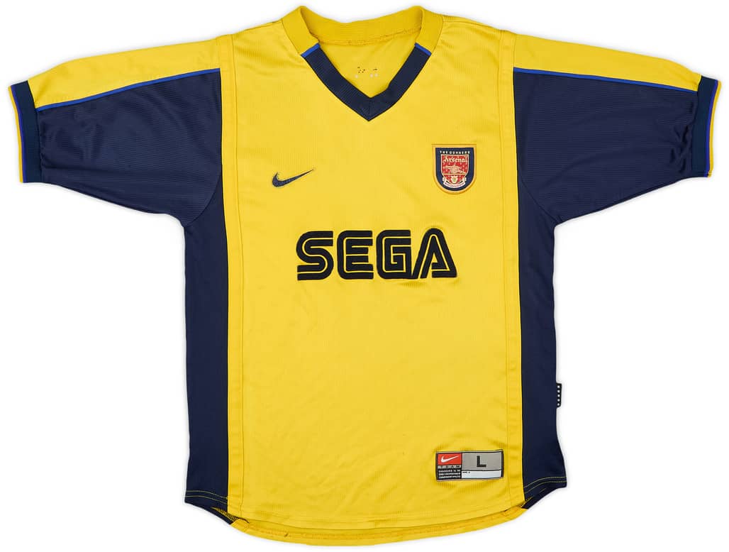 1999-01 Arsenal Away Shirt - 5/10 - (L.Boys)