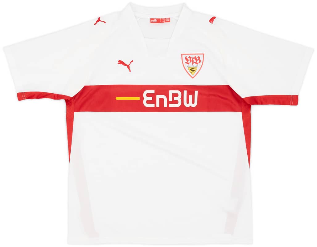 2007-08 Stuttgart Home Shirt - 8/10 - (XL.Boys)