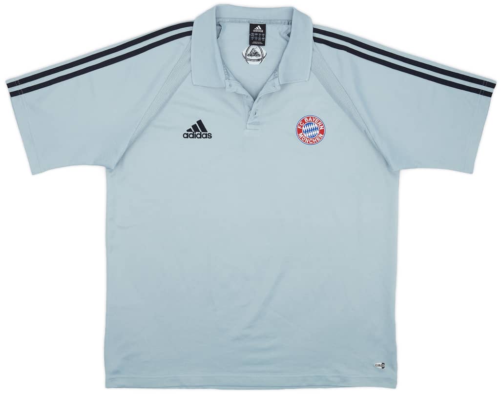 2004-05 Bayern Munich adidas Polo Shirt - 8/10 - (L)