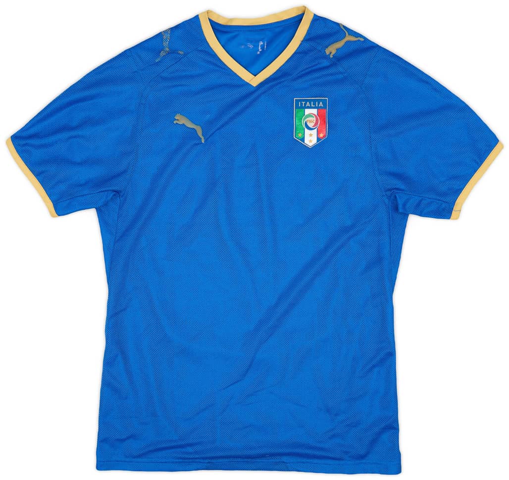 2007-08 Italy Home Shirt - 4/10 - (M)