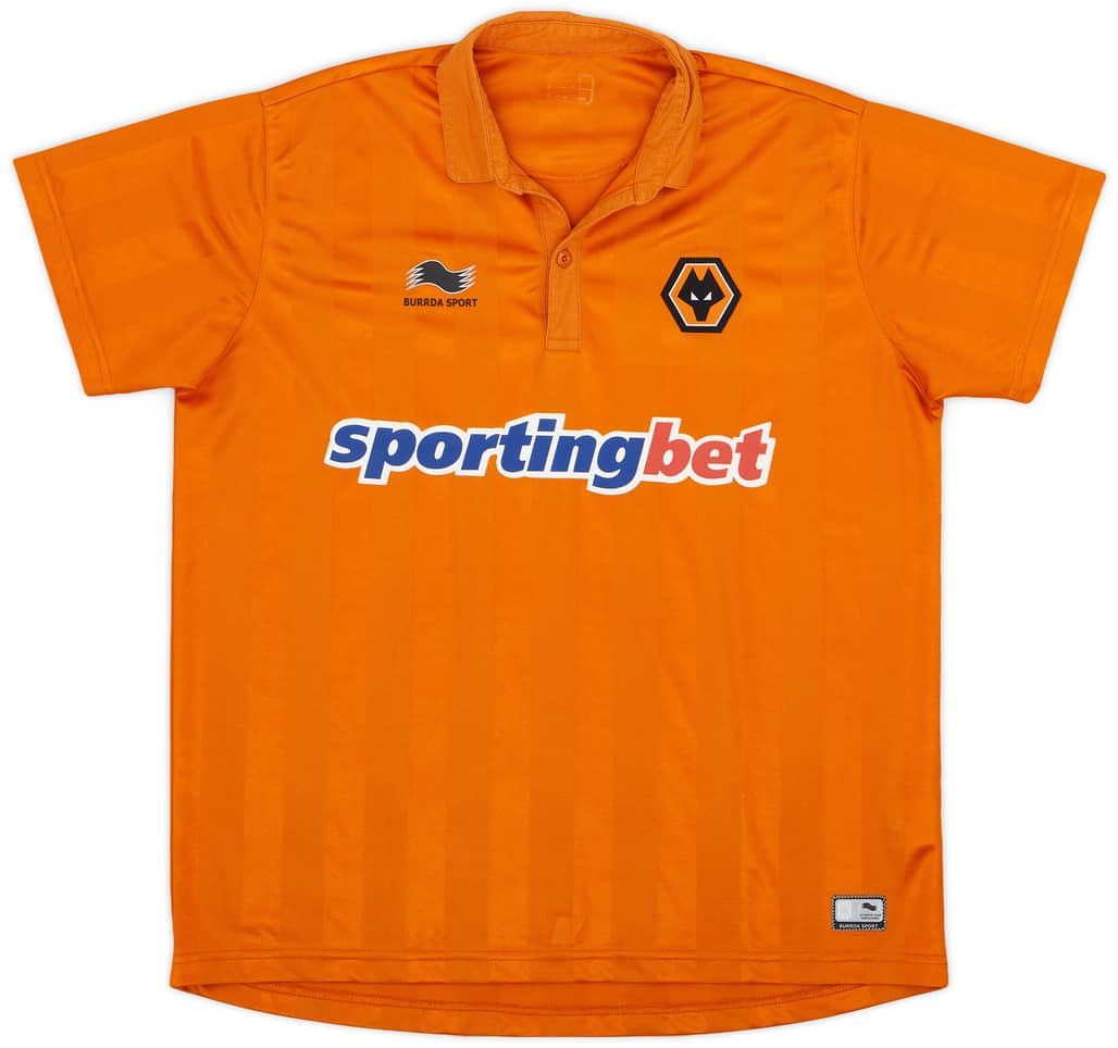 2012-13 Wolves Home Shirt - 8/10 - (XL)